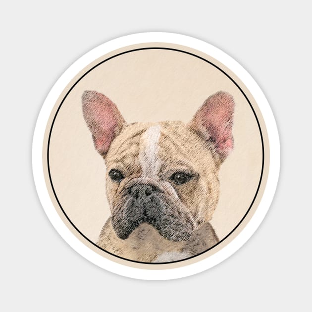 French Bulldog (Sable) Magnet by Alpen Designs